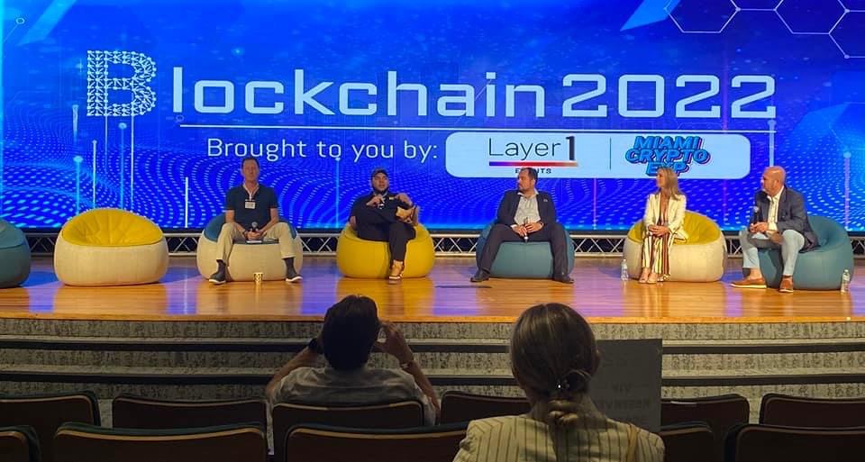 Stephen on panel at Blockchain 2022